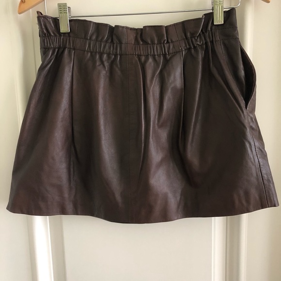 Pleather Mini Skirt - Picture 4 of 4